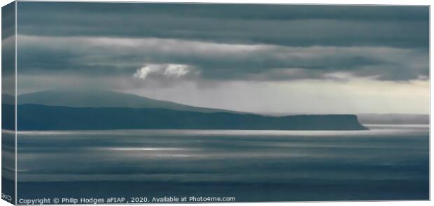 Islay from Kintyre Lighthouse Canvas Print by Philip Hodges aFIAP ,