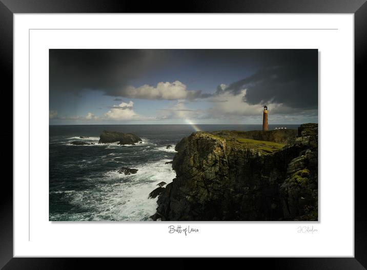 Butt of Lewis lighthouse Framed Mounted Print by JC studios LRPS ARPS