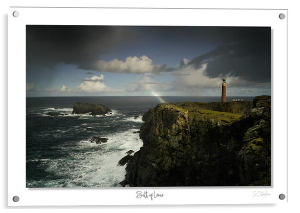 Butt of Lewis lighthouse Acrylic by JC studios LRPS ARPS