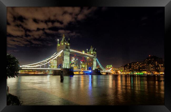 Tower Bridge London Framed Print by Clive Eariss