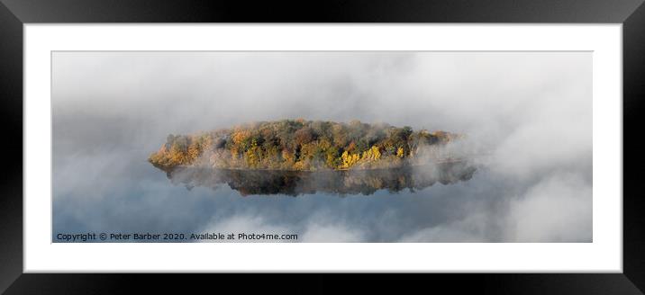 Autumn is revealed Framed Mounted Print by Peter Barber