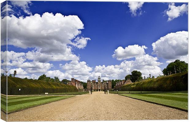 Clouds over Blickling Hall Canvas Print by Paul Macro