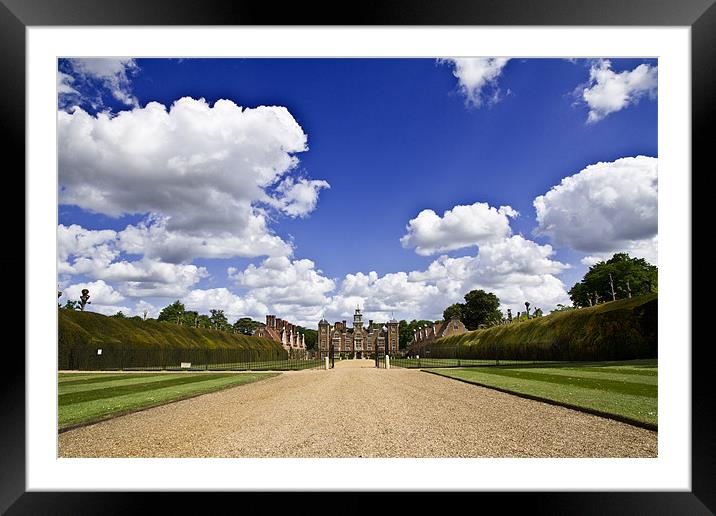 Clouds over Blickling Hall Framed Mounted Print by Paul Macro