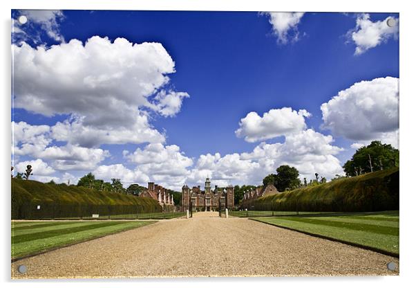Clouds over Blickling Hall Acrylic by Paul Macro