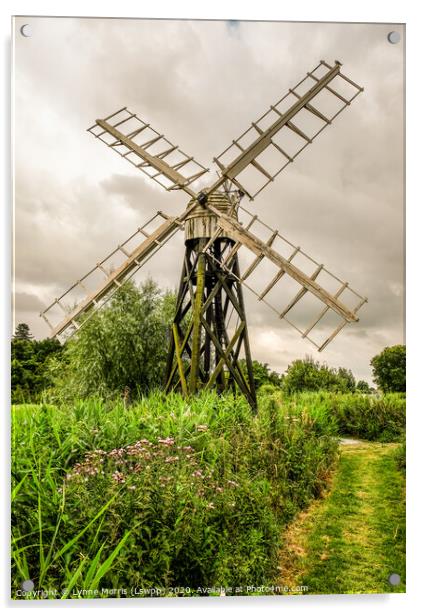 Boardsman's Windmill Acrylic by Lynne Morris (Lswpp)