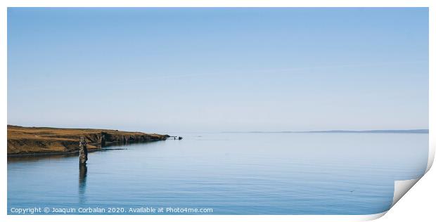 Tranquilizing images of calm seascapes for those looking for a relaxing vacation. Print by Joaquin Corbalan