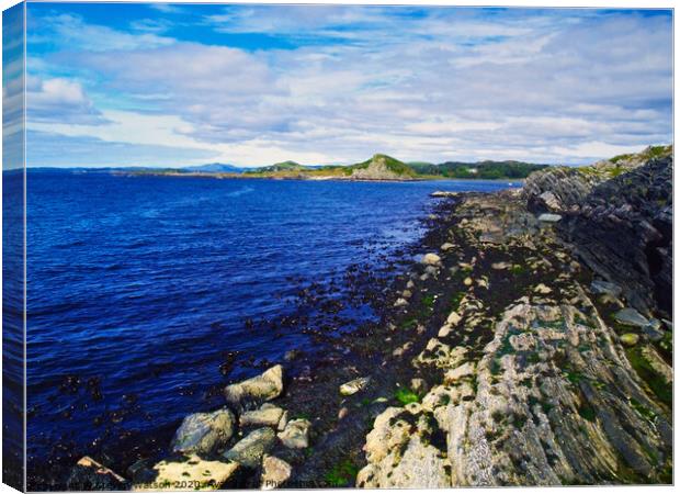 At Craignish Point Canvas Print by Steven Watson