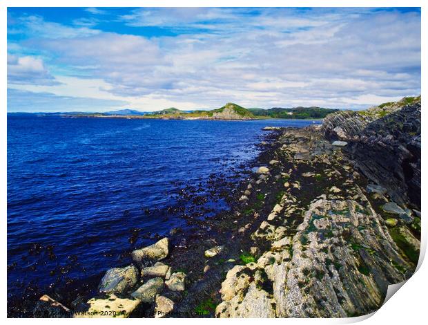 At Craignish Point Print by Steven Watson