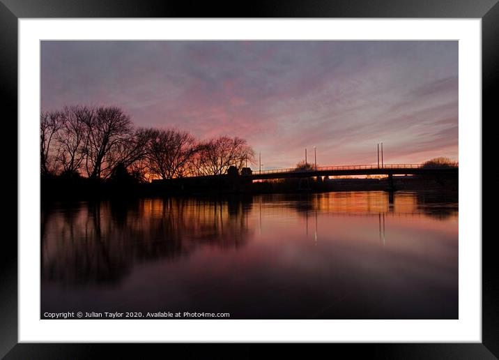 Wilford Toll Bridge Framed Mounted Print by Jules Taylor