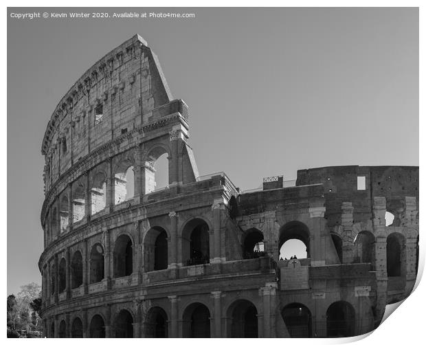 Colosseum Print by Kevin Winter