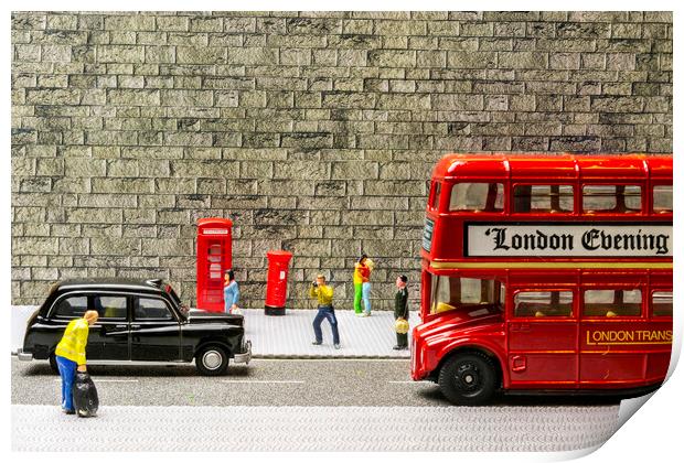 A Taste Of London Print by Steve Purnell