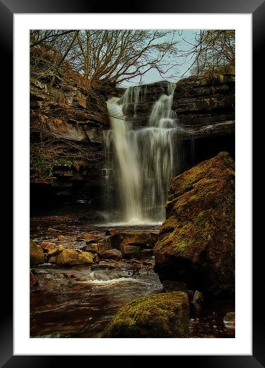 Summerhill Force Framed Mounted Print by Richie Fairlamb