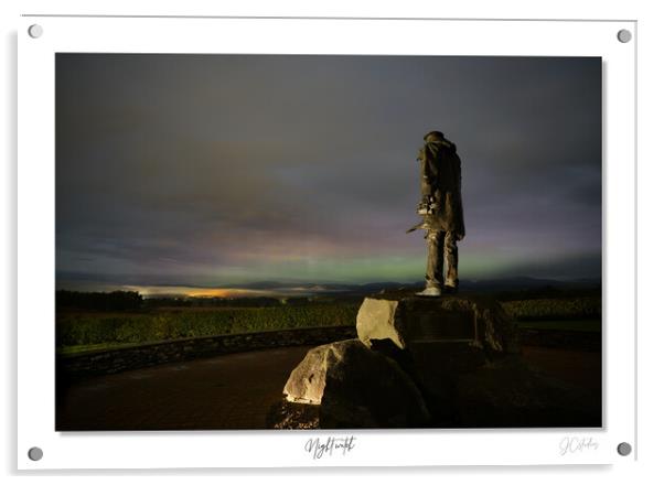 David Stirling memorial  aurora Acrylic by JC studios LRPS ARPS