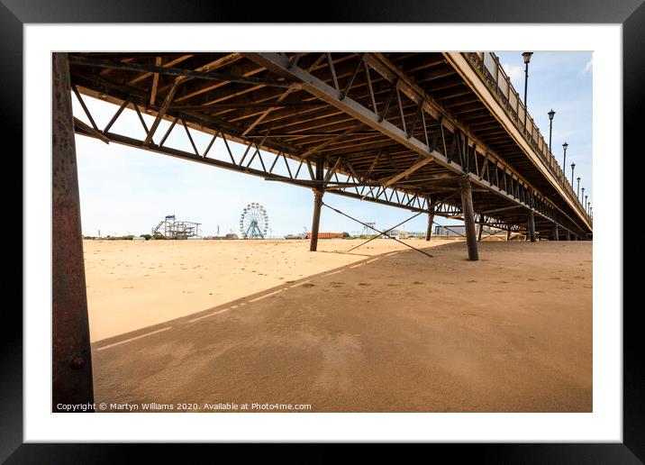 Skegness Pier Framed Mounted Print by Martyn Williams