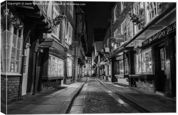 The Shambles Canvas Print by Kevin Winter