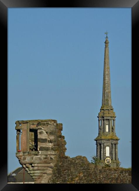 View of auld Ayr Framed Print by Allan Durward Photography