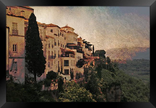 Ronda from the North Framed Print by Gary Miles