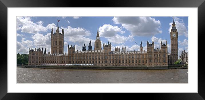 Palace of Westminster Framed Mounted Print by Chris Day
