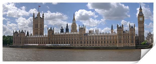 Palace of Westminster Print by Chris Day