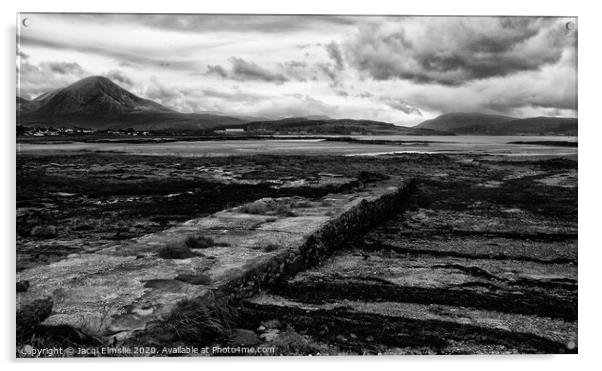 A grey day on Skye Acrylic by Jacqi Elmslie