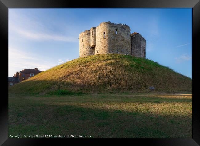 Clifford's Tower, York Framed Print by Lewis Gabell