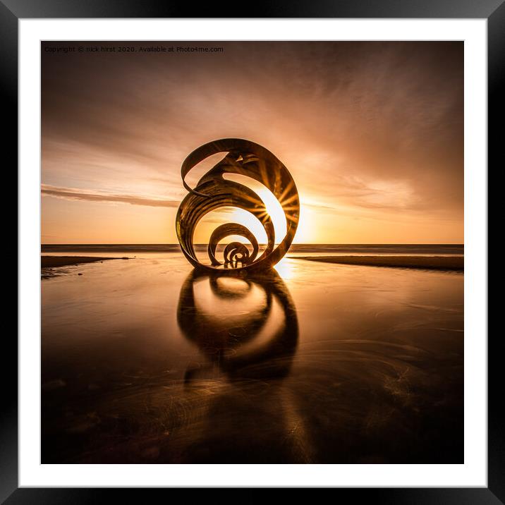 Mary's Shell Framed Mounted Print by nick hirst