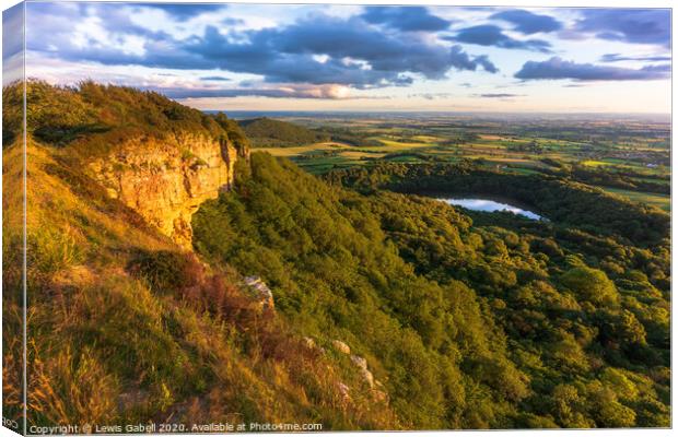 Sutton Bank National Park, Yorkshire Canvas Print by Lewis Gabell
