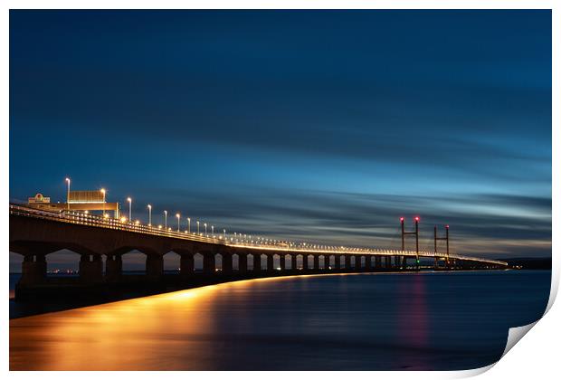 Second Severn Crossing  Print by Dean Merry