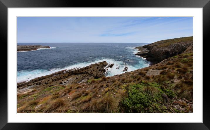 Cape du Couedic Framed Mounted Print by Carole-Anne Fooks