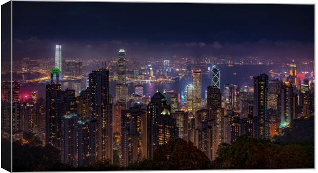 Hong Kong Peak Canvas Print by Pascal Deckarm