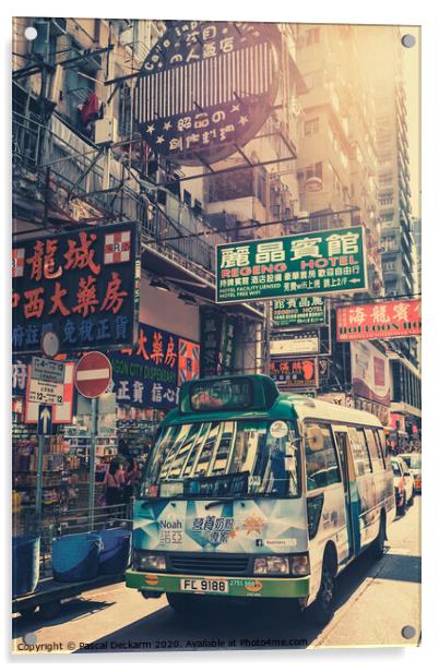 Hong kong Signs II Acrylic by Pascal Deckarm