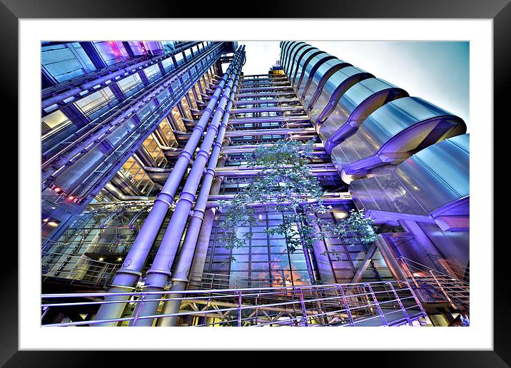 Lloyds of London Framed Mounted Print by Lee Martin