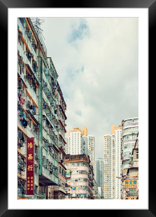 Kowloon I Framed Mounted Print by Pascal Deckarm