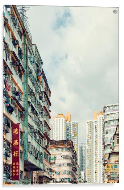 Kowloon I Acrylic by Pascal Deckarm