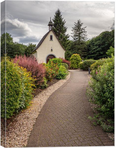 The Schoenstatt Shrine, Campsie Glen, Scotland Canvas Print by George Robertson