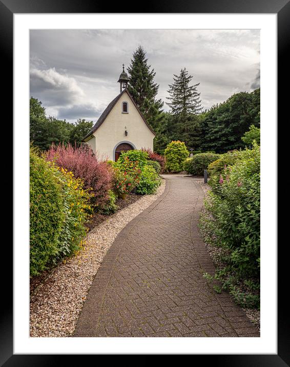 The Schoenstatt Shrine, Campsie Glen, Scotland Framed Mounted Print by George Robertson