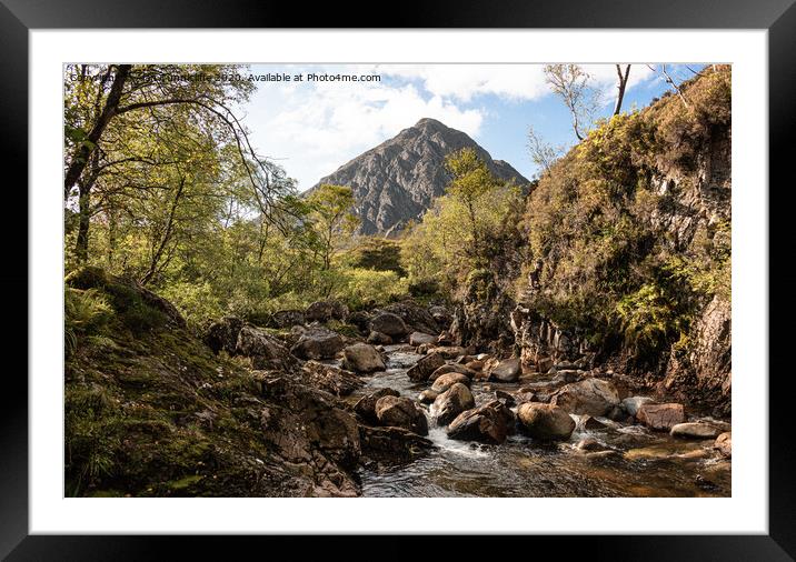 Buachaille Etive Mor Framed Mounted Print by Alan Tunnicliffe