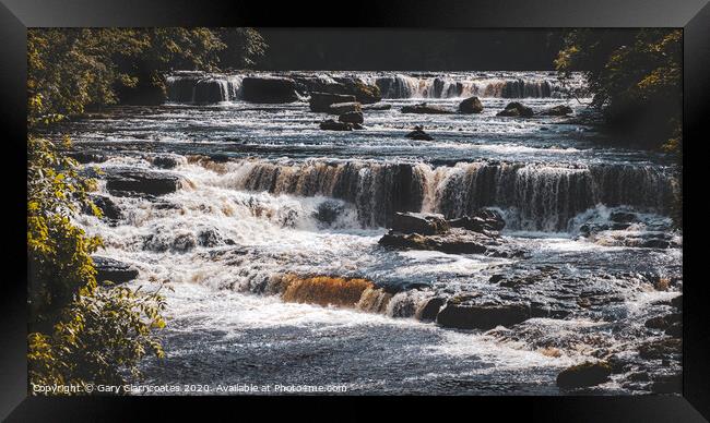 Going with the Flow Framed Print by Gary Clarricoates