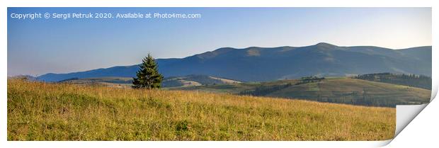 Outdoor field Print by Sergii Petruk