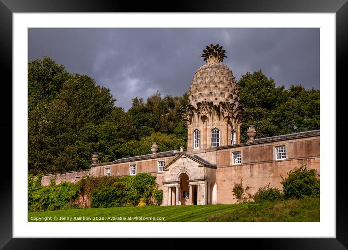 The Dunmore Pineapple Building Framed Mounted Print by Jenny Rainbow