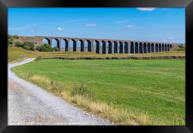 Ribblehead Viaduct, Yorkshire, England Framed Print by Dave Collins