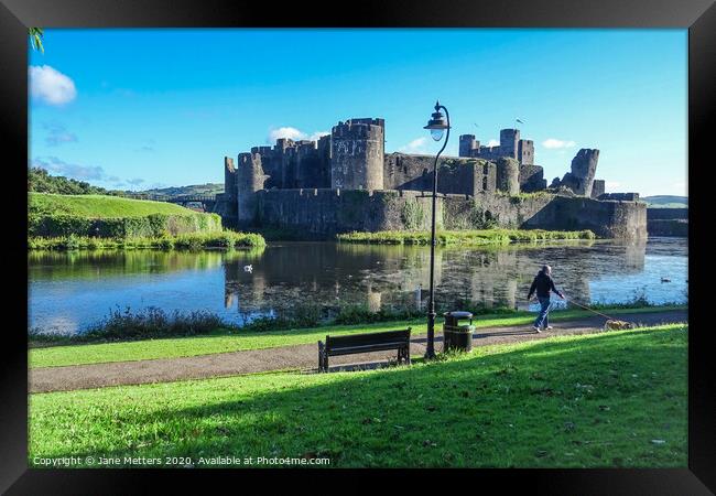 Medieval Castle  Framed Print by Jane Metters