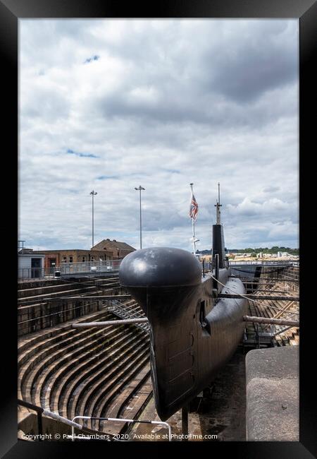 HMS Ocelot Framed Print by Paul Chambers