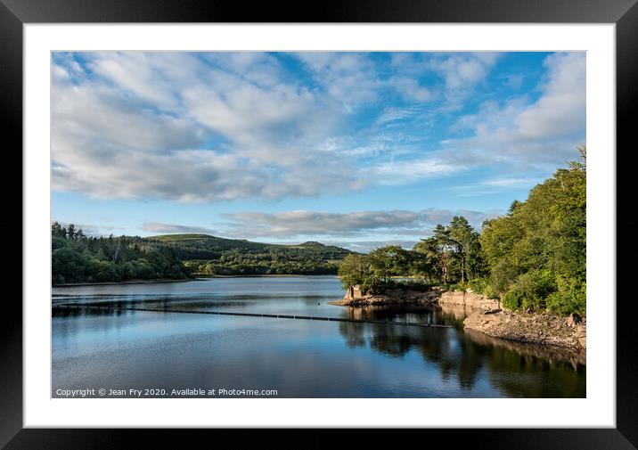Burrator View Framed Mounted Print by Jean Fry