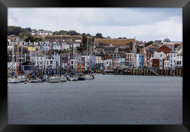 Weymouth Harbour Framed Print by Ray Hill