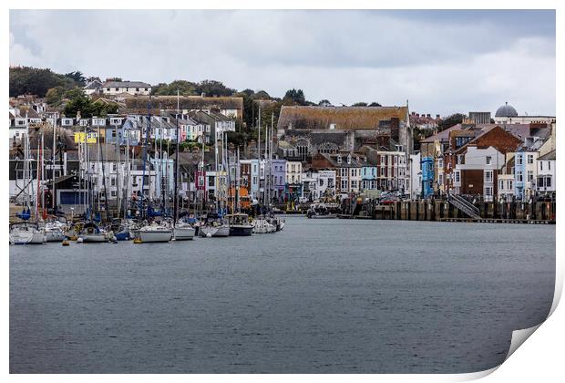 Weymouth Harbour Print by Ray Hill