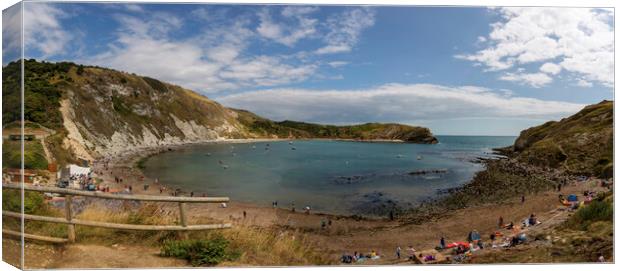 Lulworth Cove Canvas Print by Ray Hill