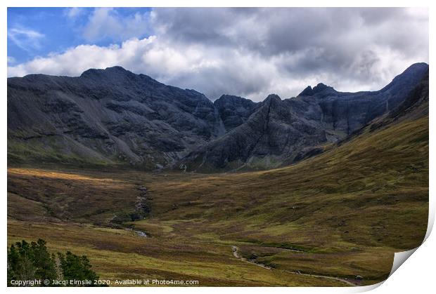 The Path to the Fairy Pools Print by Jacqi Elmslie