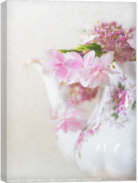 In the Pink Canvas Print by Eileen Wilkinson ARPS EFIAP