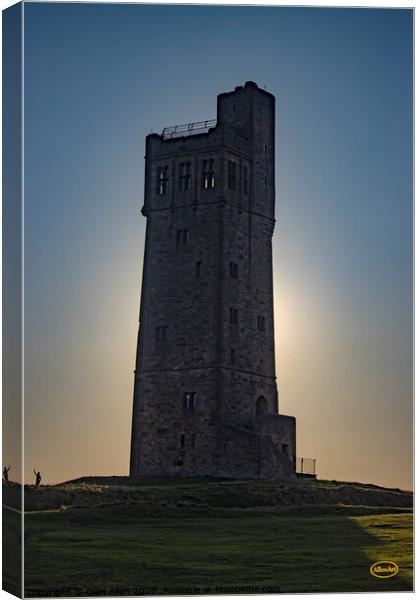 Victoria Tower - Huddersfield, West Yorkshire Canvas Print by Glen Allen